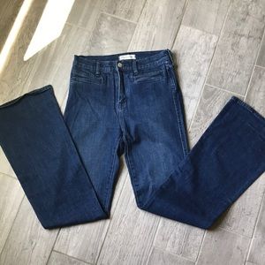 Madewell flea market flare in Kara wash